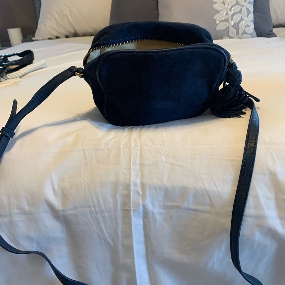 Ann Taylor Suede/Leather Strap bag brand new